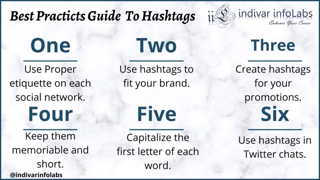 best practices guides of hashtag